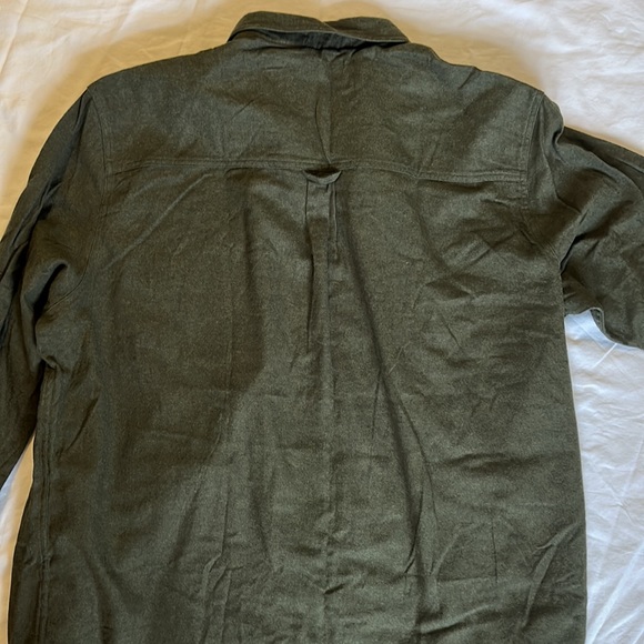 Flannel shirt, olive green men’s XXXL - Picture 4 of 4